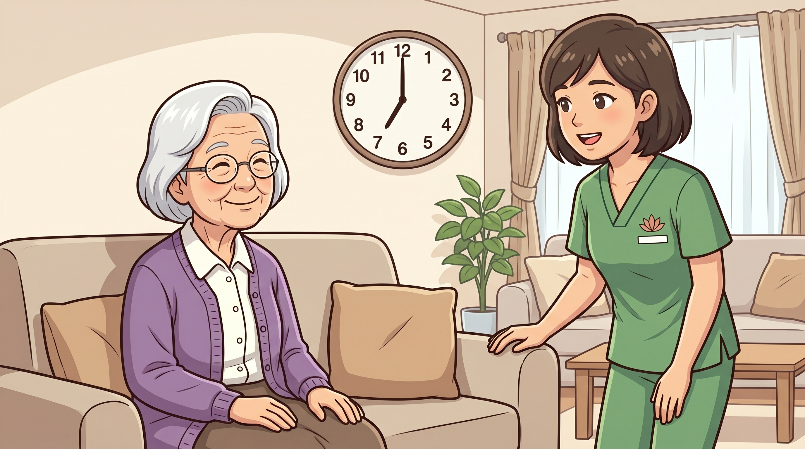 情境對話插圖
