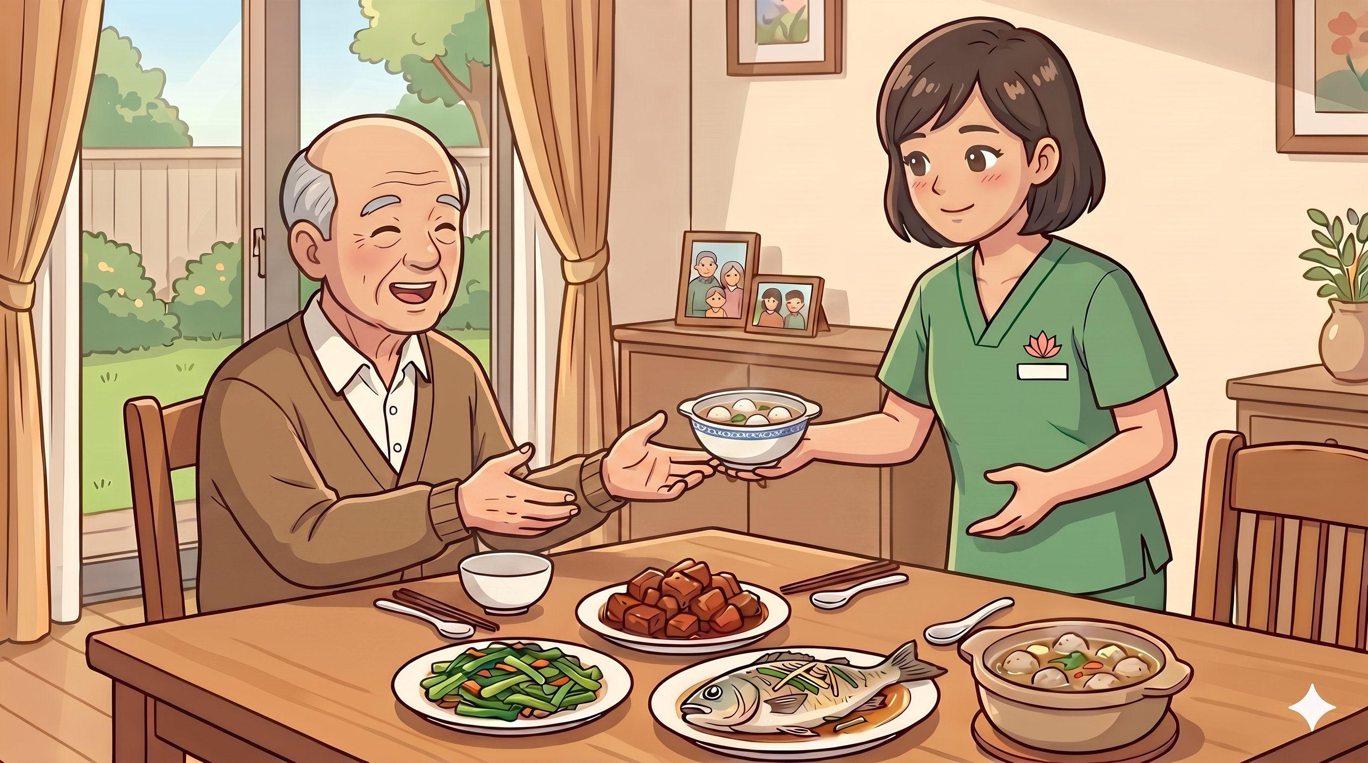 情境對話插圖